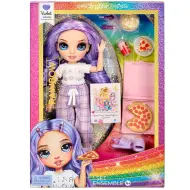Rainbow High Jr: Bambola alla moda Violet Pigiama Party