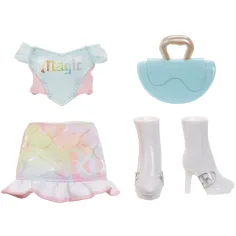 Rainbow High: My Fashion Style Amaya Raine bambola fashion con accessori immagine 2