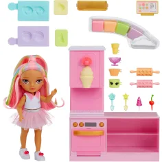 Rainbow High: Set gioco Pasticceria con bambola Kandy Hart immagine 2
