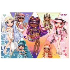 Rainbow High amiche puzzle da 160 pezzi - Trefl immagine 2