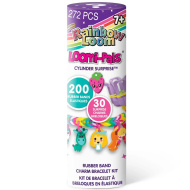 Rainbow Loom: Loomi-Pals Set sorpresa con cilindro per creare braccialetti in gomma