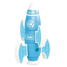 Razzo magnetico di colore blu immagine 2