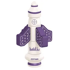 Razzo magnetico di colore viola immagine 2