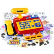 Registratore di cassa con lettore di codici a barre - Klein Toys
