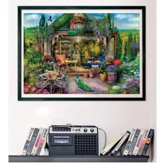 Relax in una regione vinicola - Puzzle HQC da 1000 pezzi - Clementoni immagine 3