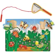 Rete per farfalle magnetica in legno per lo sviluppo delle abilità - Melissa &amp; Doug