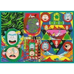 Rick e Morty Avventure Pazze puzzle 4x250 pezzi - Trefl immagine 5