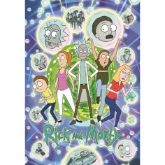 Rick e Morty puzzle da 1000 pezzi - Clementoni immagine 2
