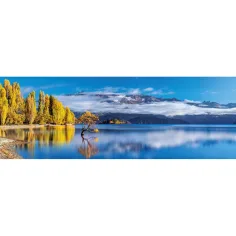 Riflessi dorati di Wanaka puzzle panoramico HQC da 1000 pezzi - Clementoni immagine 2
