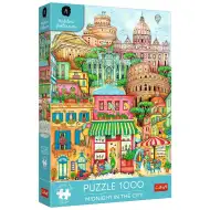 Roma a mezzanotte puzzle Premium Plus Quality da 1000 pezzi - Trefl