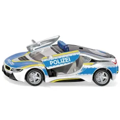 SIKU BMW i8 Polizia auto giocattolo 1/50 immagine 2