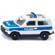 SIKU Land Rover Defender della polizia, macchinina fuoristrada in scala 1:55