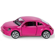 SIKU Volkswagen Beetle macchinina rosa in scala 1:87