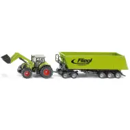 SIKU trattore Claas con caricatore 1/50