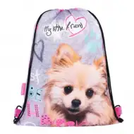 Sacca sportiva con cane My little friend