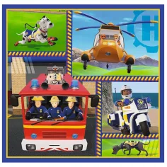 Sam il pompiere 3 in 1 puzzle da 50, 36 e 20 pezzi - Trefl immagine 2