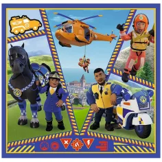 Sam il pompiere 3 in 1 puzzle da 50, 36 e 20 pezzi - Trefl immagine 4