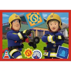 Sam il pompiere puzzle 4 in 1 da 12-15-20-24 pezzi - Trefl immagine 2