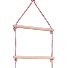 Scala di corda in legno immagine 2