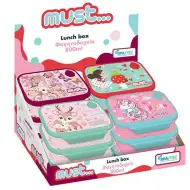 Scatola per merenda da ragazza con motivo, capacità 800 ml, disponibile in diverse varianti.