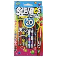 Scentos: set di 20 pastelli a cera profumati