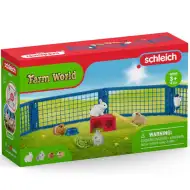 Schleich: Farm World - Set da gioco Casa per conigli e porcellini dIndia (42500)