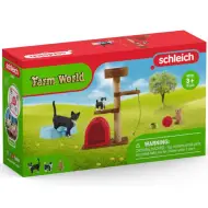 Schleich: Farm World - Set di gioco per adorabili gattini (42501)