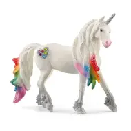 Schleich: Figura di unicorno stallone Rainbow Love (70725)