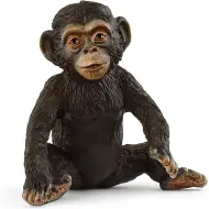 Schleich: Figurina di cucciolo di scimpanzé (14884)