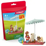 Schleich: Gita al lago di Hannah e il suo carlino set di gioco (42751)