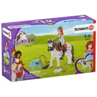 Schleich: Horse Club - Set da gioco Mia e Spotty con figura di cavallo (42518)