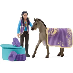 Schleich: Horse Club - Set di bellezza con Kimi (42753) immagine 2