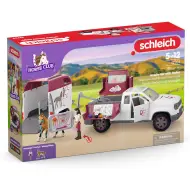 Schleich: Horse Club - Set di gioco Veterinario mobile con rimorchio (42704)