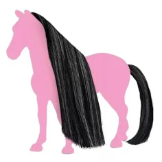 Schleich Horse Club: Le Bellezze di Sofia - Set di accessori per criniera e coda nera (42649) immagine 2