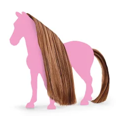 Schleich Horse Club: Le bellezze di Sofia - Set di accessori per criniera e coda color cioccolato (42651) immagine 2