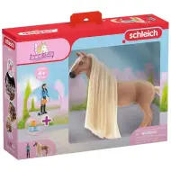 Schleich Horse Club: Le bellezze di Sofia - Set iniziale con criniera pettinabile del cavallo Kim e Caramelo (42585)