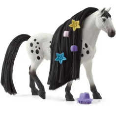 Schleich Horse Club: Sofias Beauties - Figura stallone Knabstrupper con criniera pettinabile (42622) immagine 2