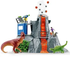 Schleich: Il grande set di gioco dellespedizione vulcanica con dinosauri (42564) immagine 3