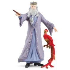 Schleich: Set di figure di Harry Potter Dumbledore e Fawkes (42637) immagine 2