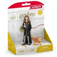 Schleich: Set di figure di Harry Potter Hermione e Crookshanks (42635)