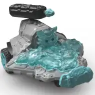 Schleich: Veicolo da combattimento del ghiaccio Eldrador con mostro di ghiaccio e lanciatore (42664)