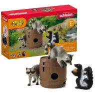 Schleich: Wild Life - Divertimento con la noce set di figure (42596)