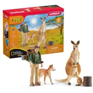 Schleich: Wild Life - Set di figure Avventura Canguro (42550)