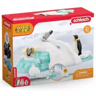 Schleich: Wild Life - Set di figure Gioco in famiglia con pinguini (42661)