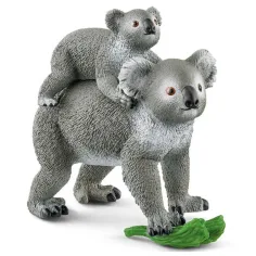 Schleich: Wild Life - Set di figure di mamma koala e cucciolo (42566) immagine 2