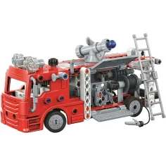 Science & Play: Officina Meccanica - Kit di costruzione Camion dei Pompieri - Clementoni immagine 2