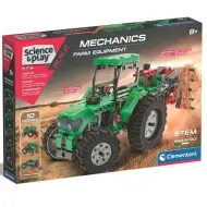 Science &amp; Play: Officina Meccanica - Kit di costruzione Trattore - Clementoni