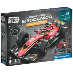 Science & Play: Speed Racer auto da corsa rossa da montare - Clementoni