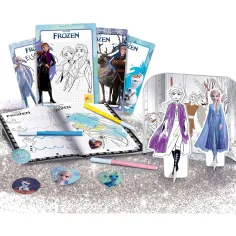Scuola di disegno di Frozen nello zaino - Lisciani immagine 2