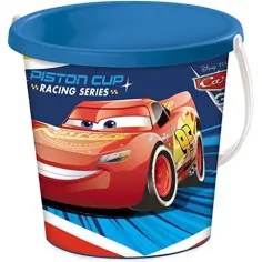 Secchio Cars Saetta McQueen in diverse varianti 17cm - Mondo Toys immagine 2